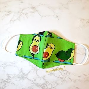 Kid's Face Mask 3 Layers Filter Cotton Washable